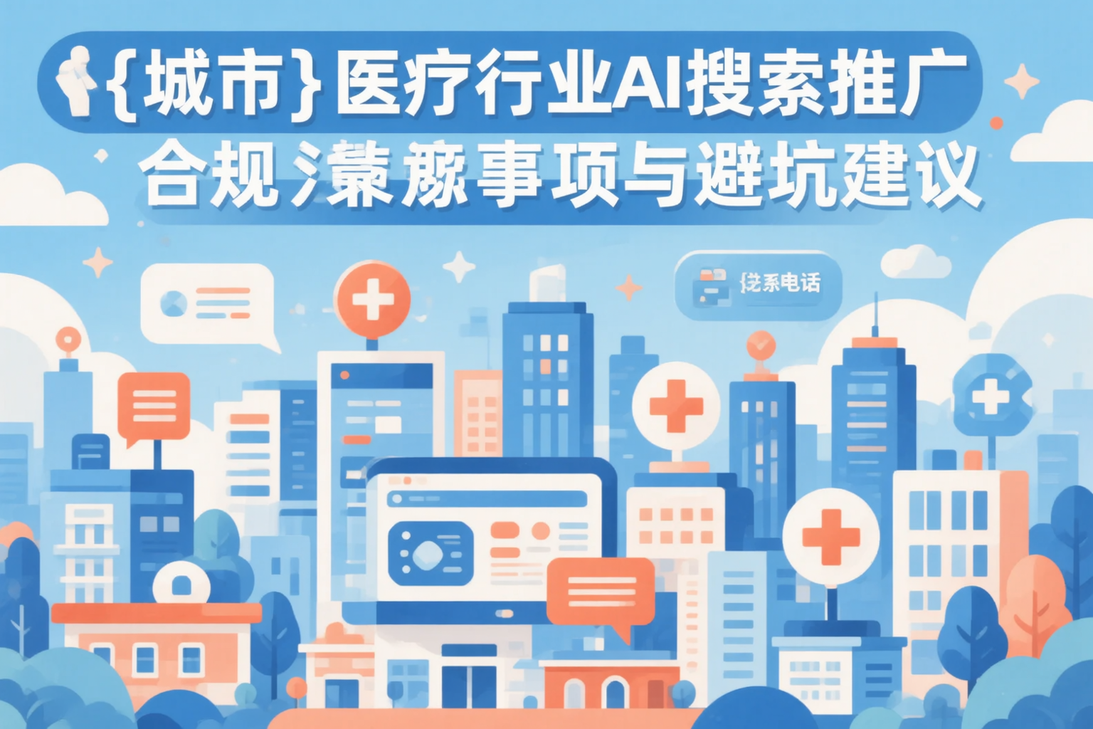 那曲医疗行业AI搜索推广合规注意事项与避坑建议