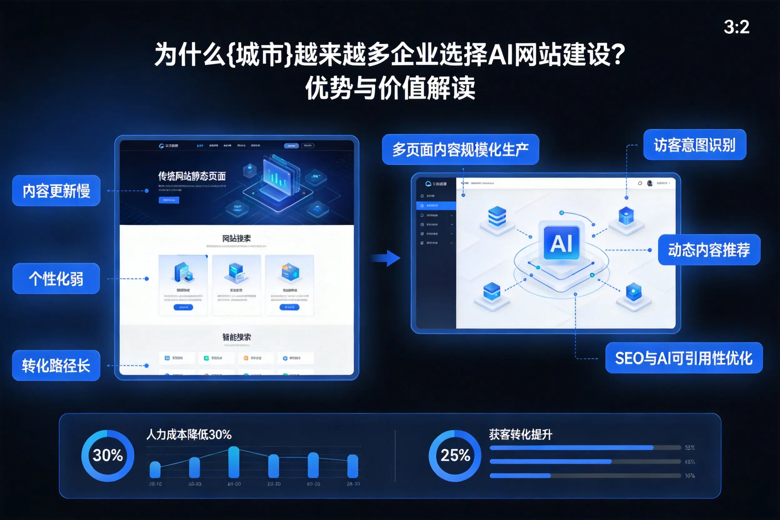 为什么那曲越来越多企业选择AI网站建设？优势与价值解读