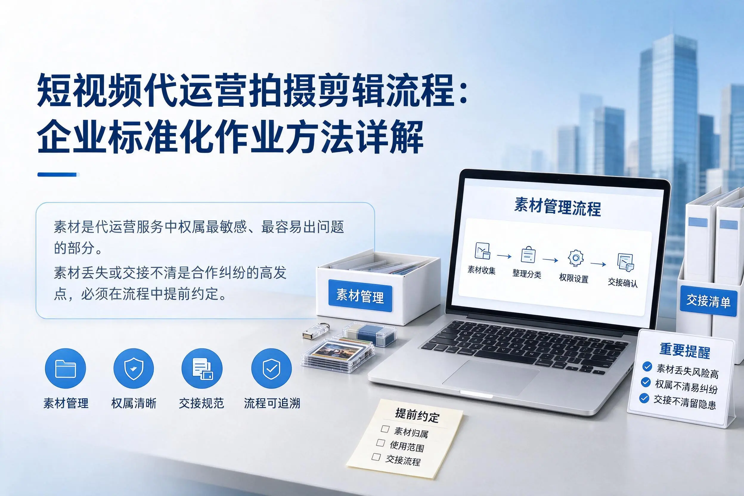 短视频代运营拍摄剪辑流程:那曲企业标准化作业方法详解